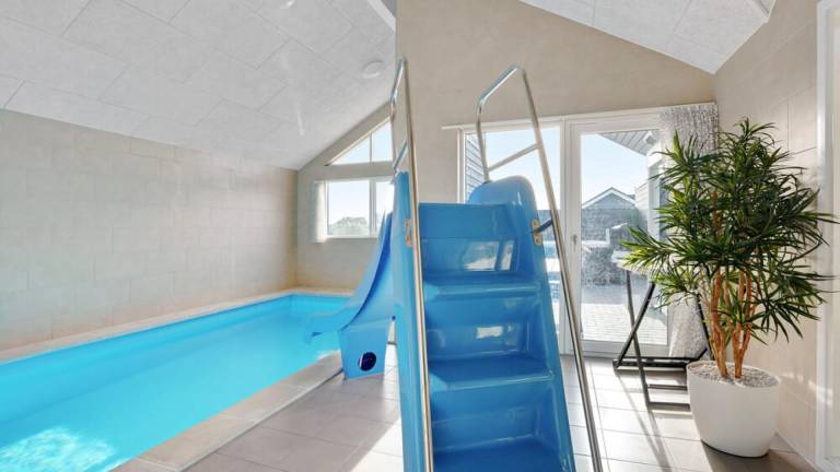 House with sauna, terrace & private pool in Sønderborg