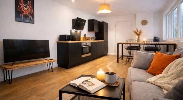 Holiday apartment with patio in Amiens