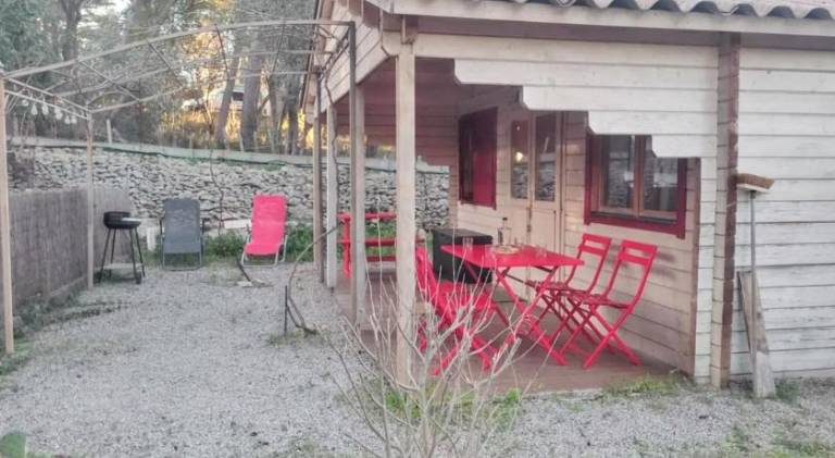 Chalet charmant a Poussan avec jardin prive et barbecue — photo 5
