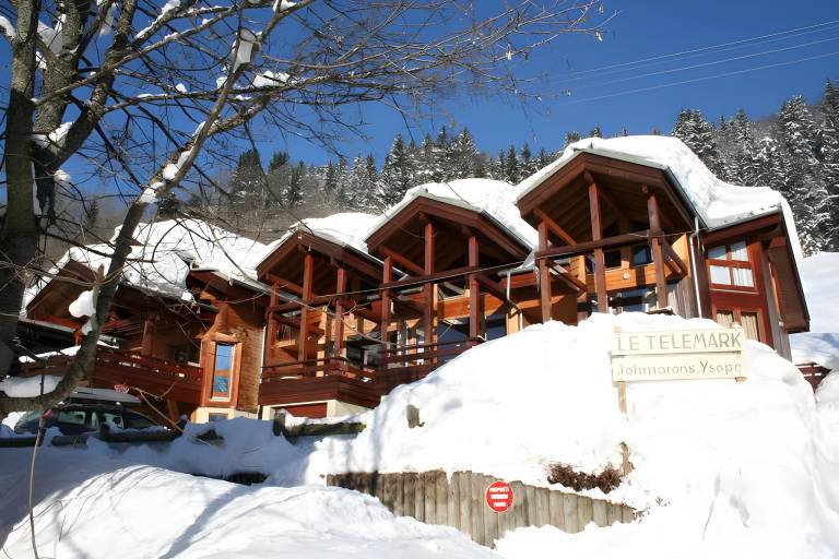 Chalet with barbecue & terrace in Les Gets