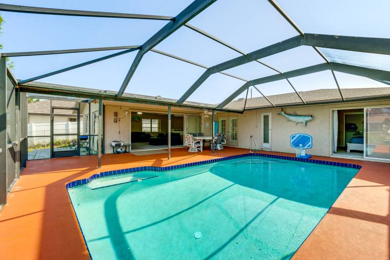 Boat Slip & Pool: Port Charlotte Waterfront Oasis in Port Charlotte, FL