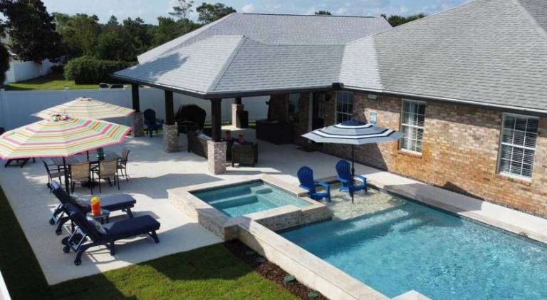 Vacation home with pool & hot tub in Miramar Beach, FL