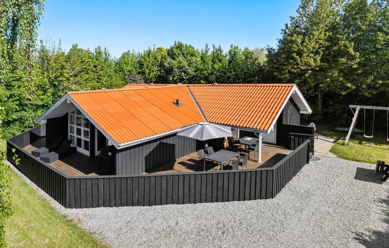 Ferienhaus mit Hund in Pøt Strandby, As vig f&uuml;r max. 8 Personen