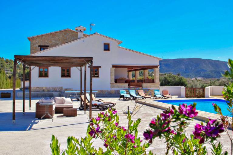 Finca Argudo - private pool villa in Moraira in Mora