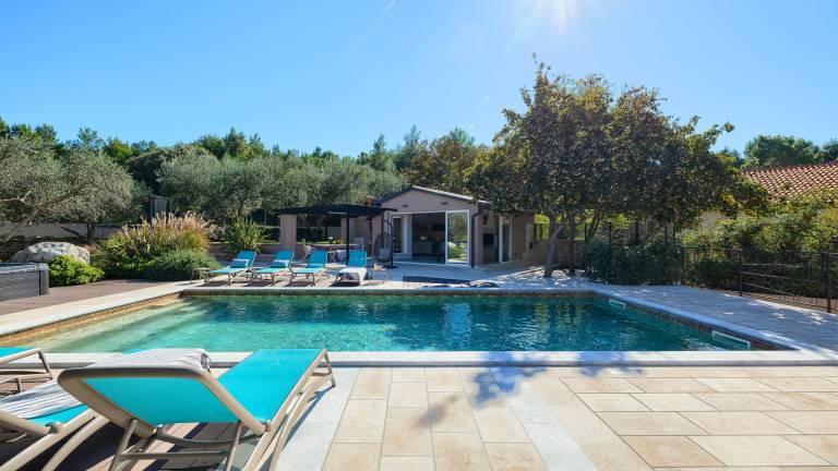 Villa with jacuzzi, yard & pool — photo 2