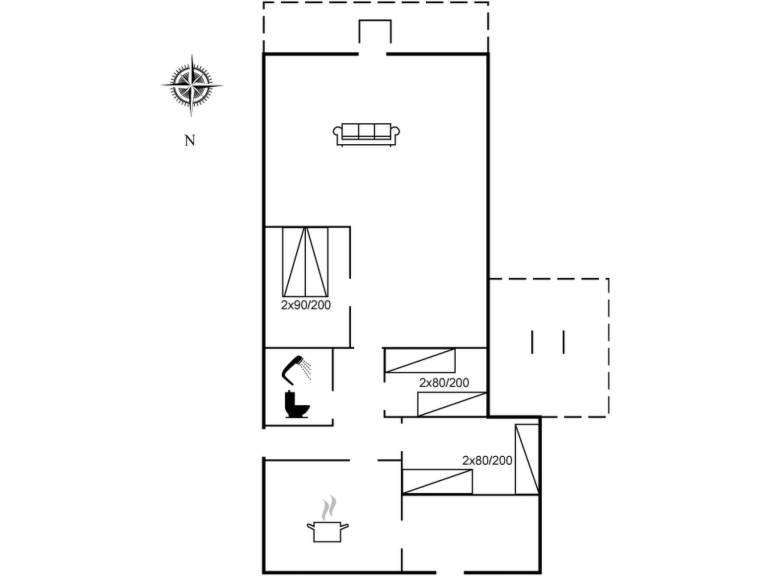 House with patio & barbecue — photo 2