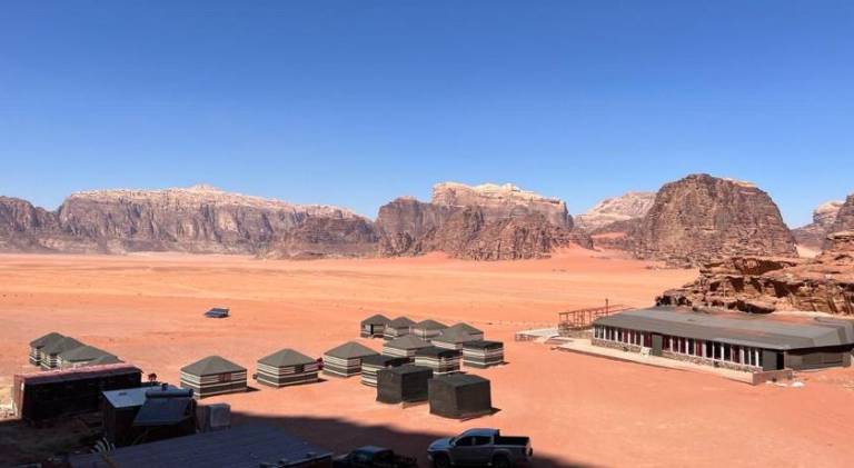 Wadi rum Silk Road camp in Aqaba