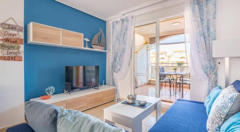 Rental apartment with patio & private pool in Cartagena