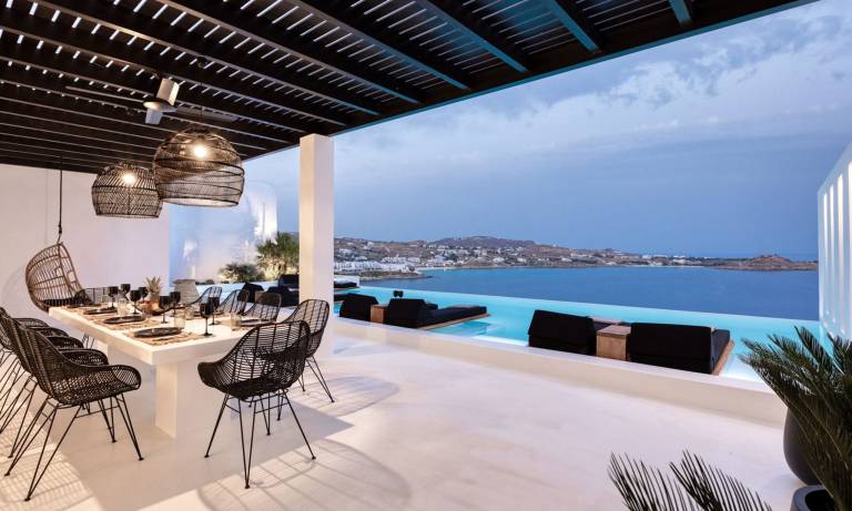 Dazzling Mykonos Villa Villa Lvellie 6 Bedrooms Unique Aegean Sea Views — photo 2