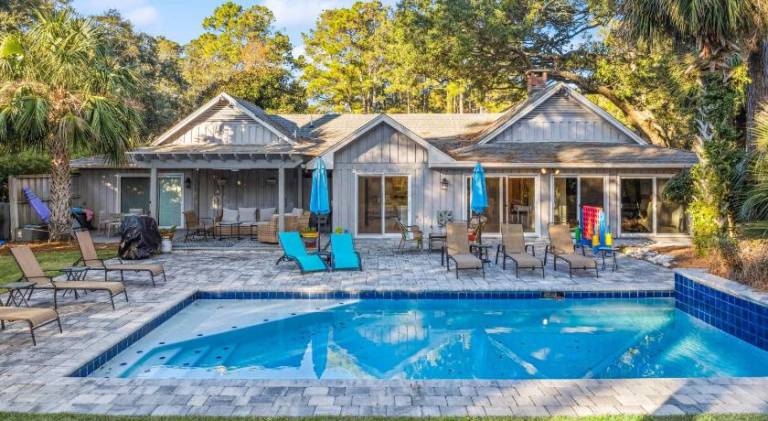 Vacation home with pool in Hilton Head Island, SC