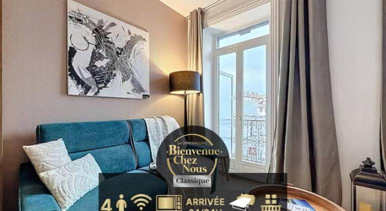 Holiday apartment with 1 room for 4 persons in Aubiere