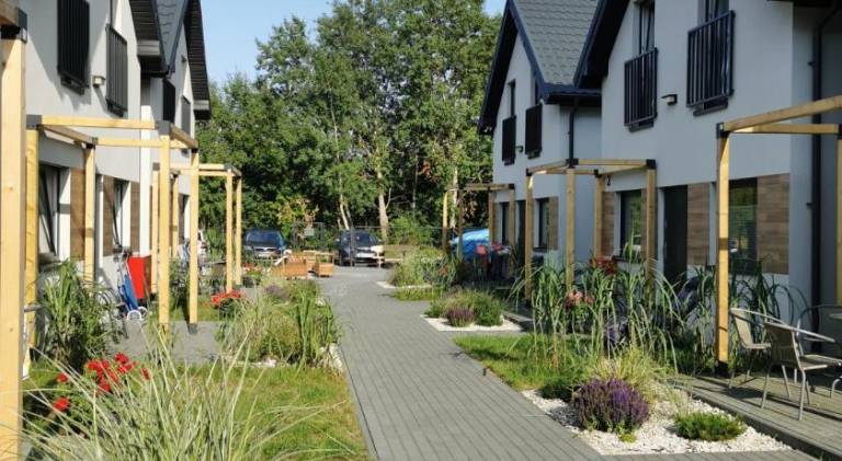 Vacation home with jacuzzi in Ustka