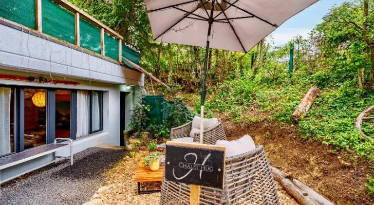 Studio Apartment in Swiss Chalet - Garden views of Mont Blanc — photo 2