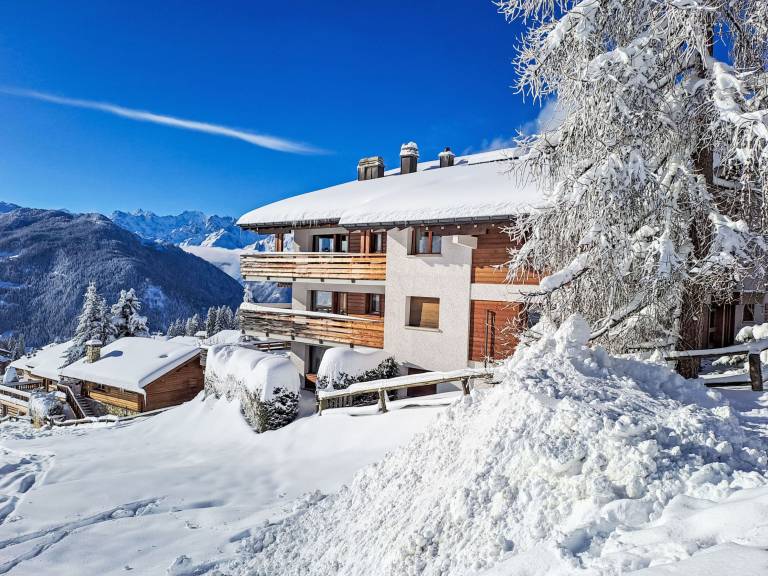 Ferienwohnung mit Hund in Verbier f&uuml;r max. 2 Personen