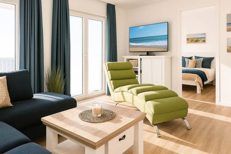 Komfortable Ferienwohnung Weitblick in Schillig mit Sauna und Strandnähe — photo 3