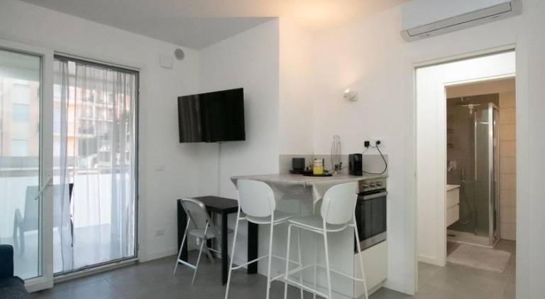 Apartment with pool in Loano