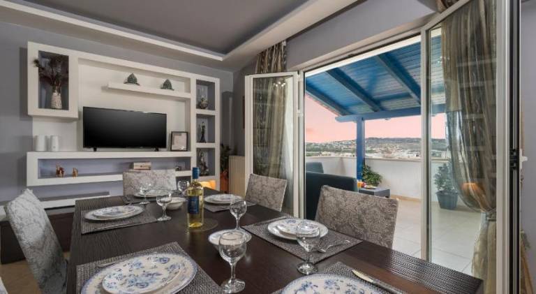 Vacation home with grill, garden & patio in Chania