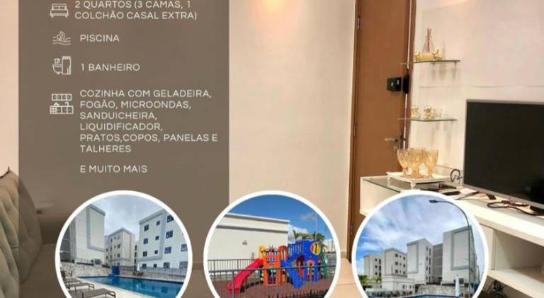 Apartment with pool | Pet-friendly in Caruaru