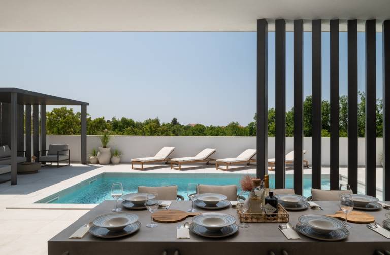 Fully equipped nice villa with private pool, barbecue & patio | Beach view | Dogs allowed in Starigrad