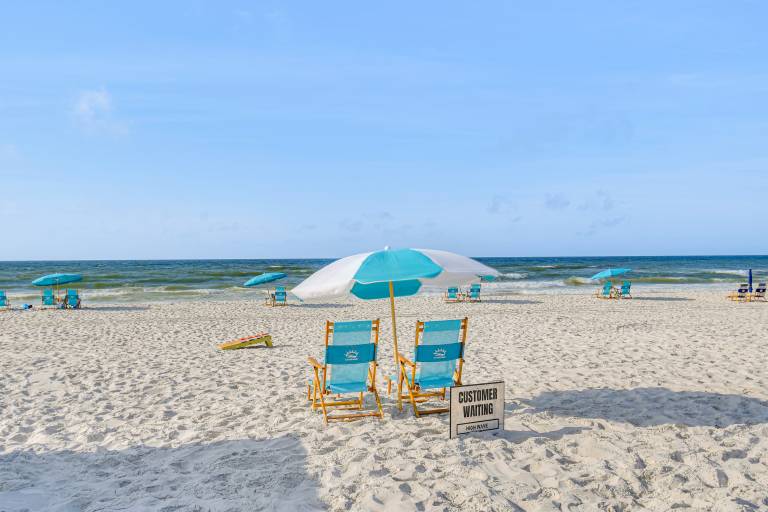 Balcony w Pool & Beach Views Gulf Shores Condo
