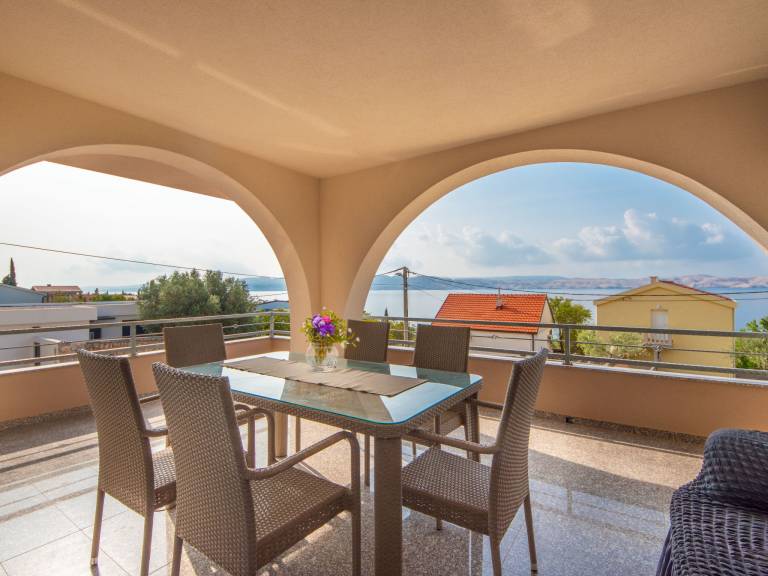 Ferienwohnung in Ribarica, Kroatien f&uuml;r max. 4 Personen