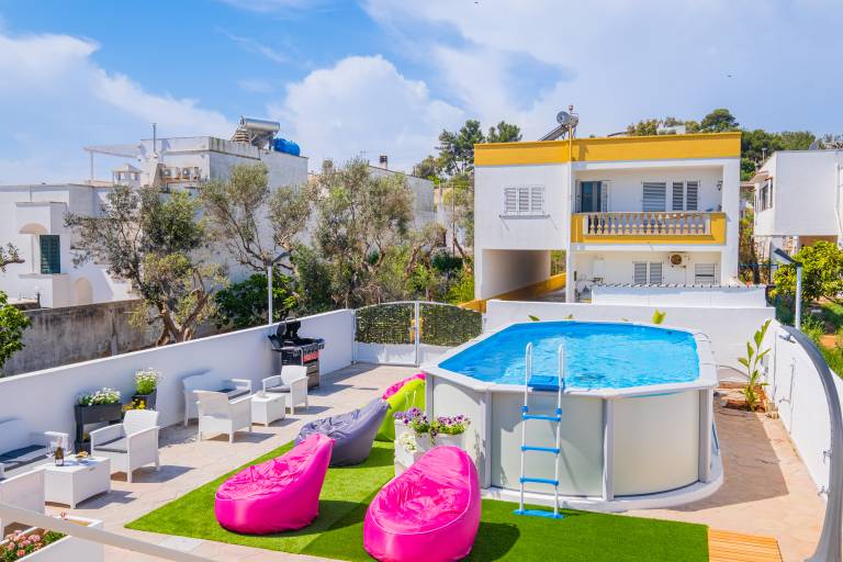 Children-friendly holiday apartment with pool | Pool view | Dogs allowed — photo 2