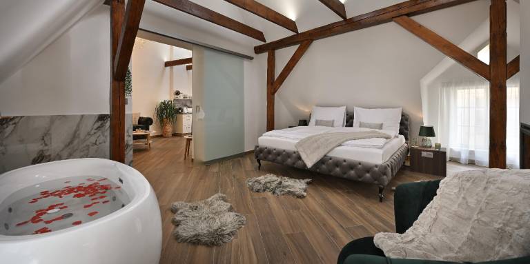 Lovely apartment with hot tub | Near Prague astronomical clock | Dogs allowed in Prague