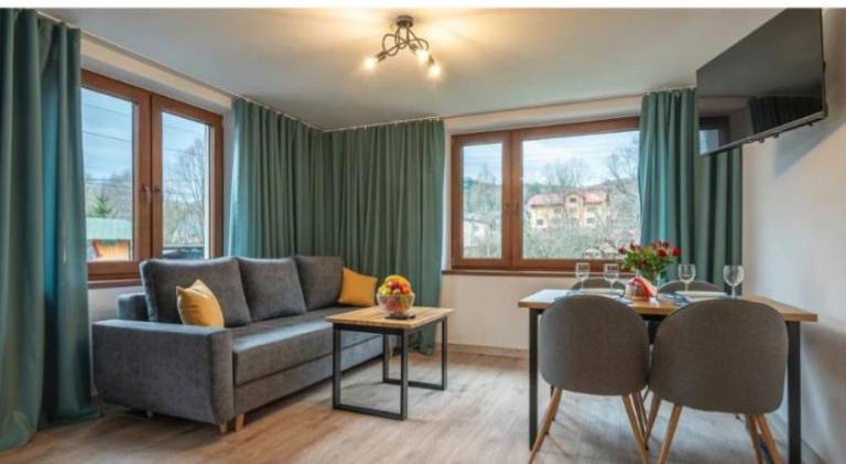 Rental apartment with grill, pool & garden in Wisla