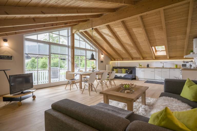 Ferienwohnung Kaiserblick 85 qm mit Balkon