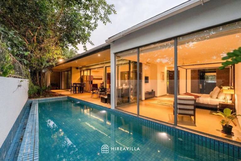 Aster by Hireavilla 3BR w Private pool in Parra