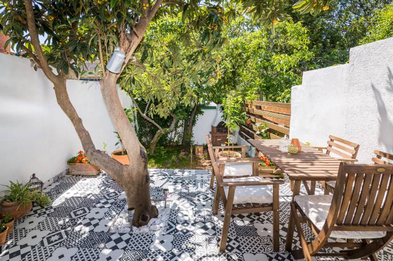 Apartment with patio | Garden view in Biograd na Moru