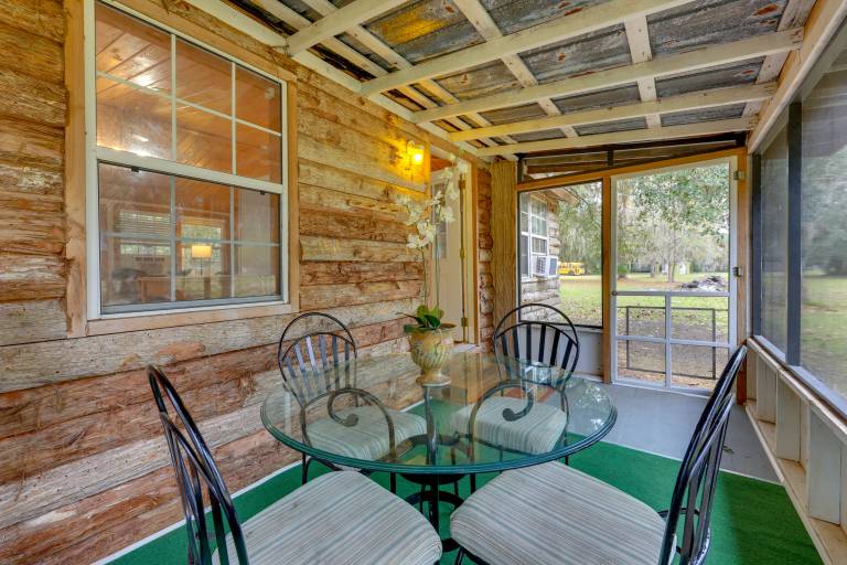 Fish, Boat & Explore: Cross Creek Cabin w/ Dock! in Alachua, FL