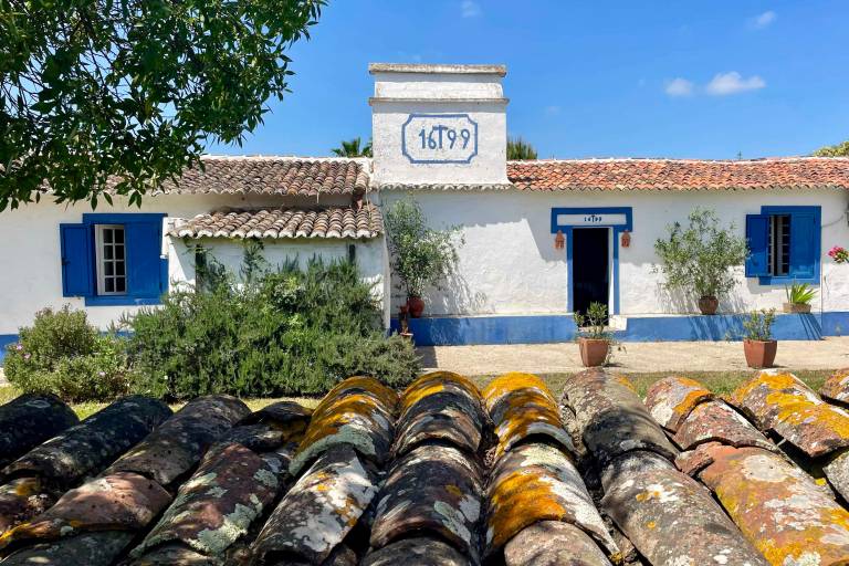 Vacation Home “Sesmarias Dos Nobres“ with private pool, terrace bar and lakes in Grandola
