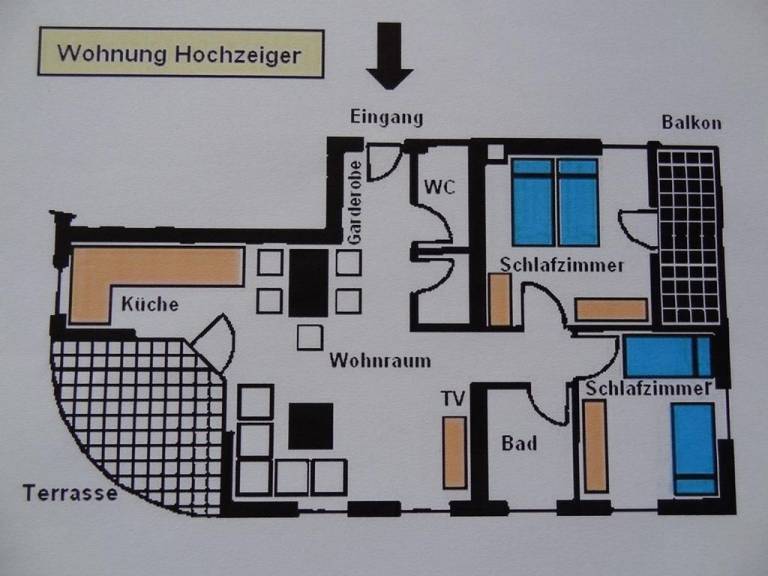 Appartement Jerzens