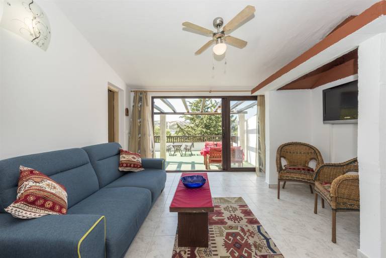 House with grill | Sea view in Senj