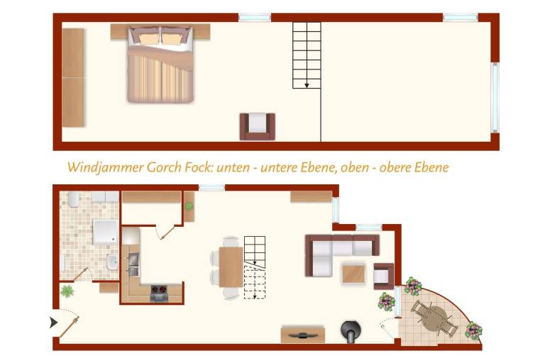 Ferienwohnung  Strande