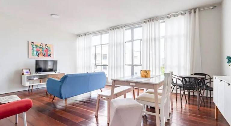 Rental apartment with 3 rooms for 8 persons in Santos