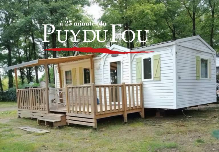 Mobil home Clim Confort PUY du FOU 2Chb / 5Pers in Nantes