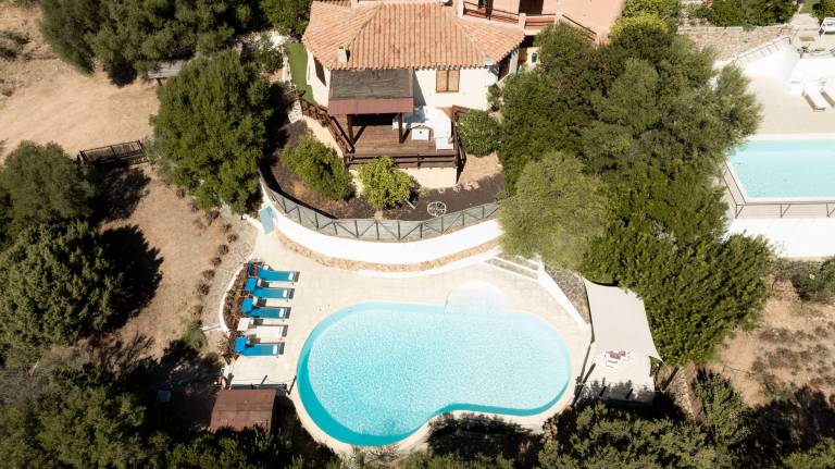 Ferienhaus in Abbiadori, Capriccioli beach (West) f&uuml;r max. 7 Personen, 
