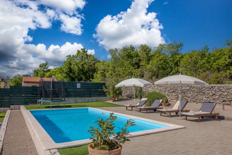 Ferienhaus in Labin, Vinež f&uuml;r max. 5 Personen