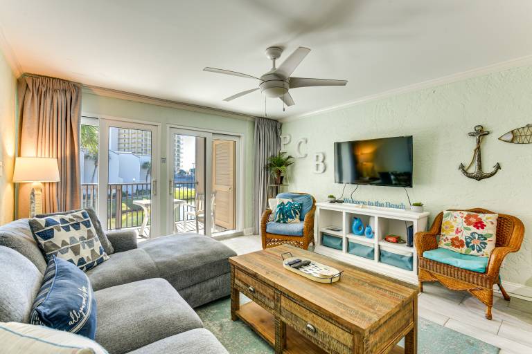 Walk to Shore + Restaurants: Resort Retreat in PCB in Bay City, AL