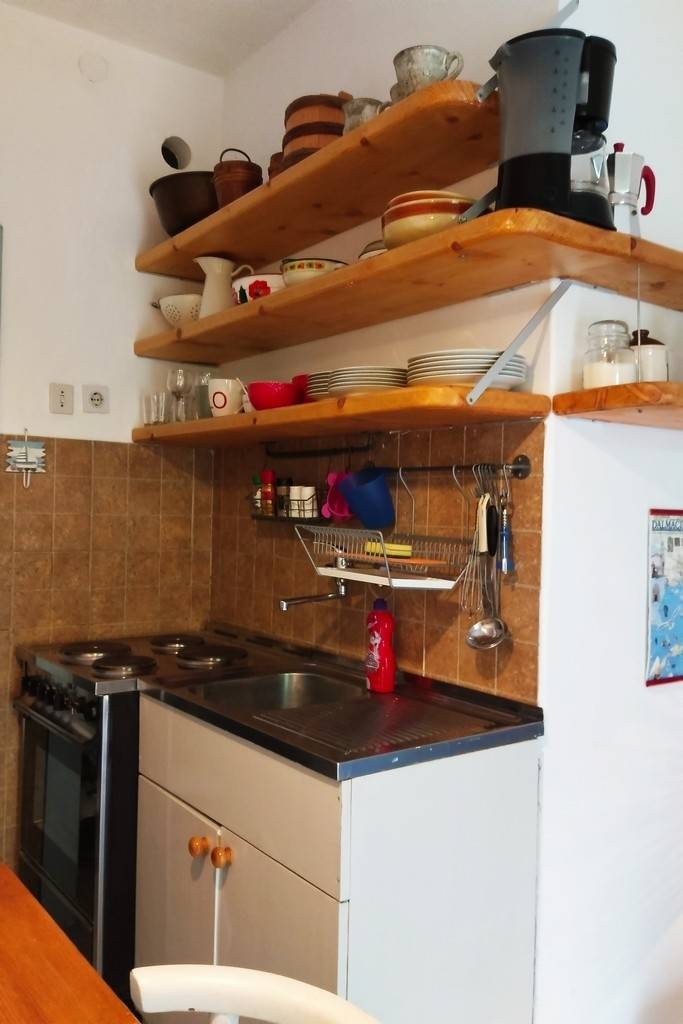 One bedroom apartment with terrace and sea view Slime, Omiš (A-10028-a) — photo 4