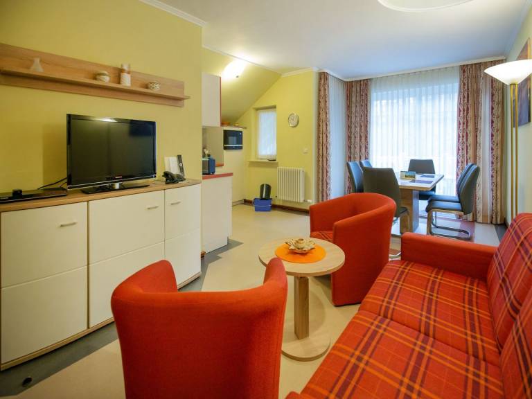 Komfortplus Ferienwohnung mit 2 Schlafzimmern und Balkon im Dachgeschoss in Binz