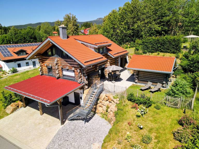 Ferienhaus mit Hund inAlthütte, Bayerischer Wald  f&uuml;r max. 6 Personen