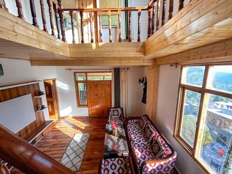 House with 4 rooms for 11 persons in Manali
