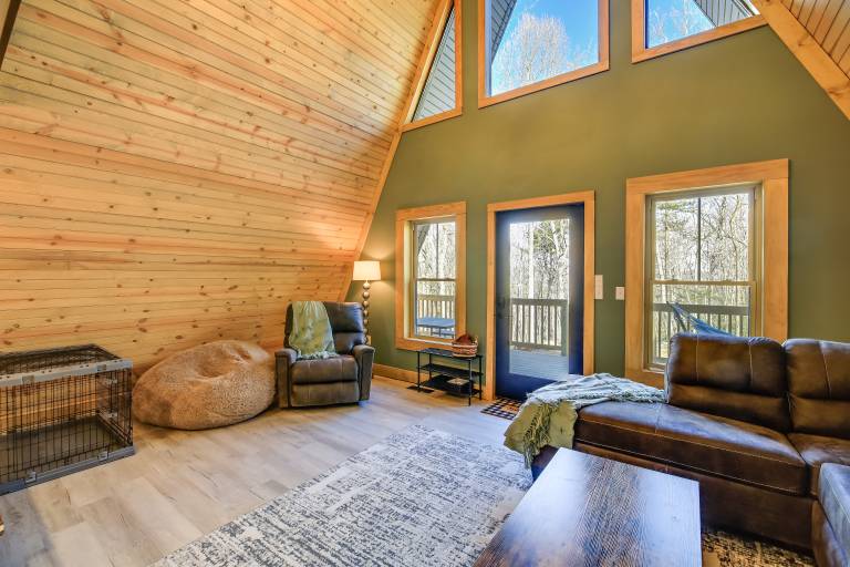 Wytheville A-Frame Cabin w/ Wraparound Deck — photo 3