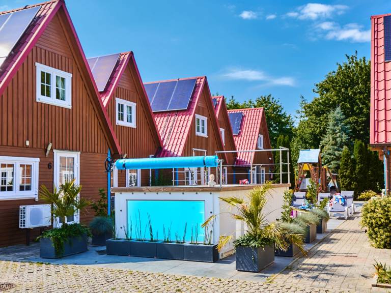 Bootshaus mit beheiztem Pool