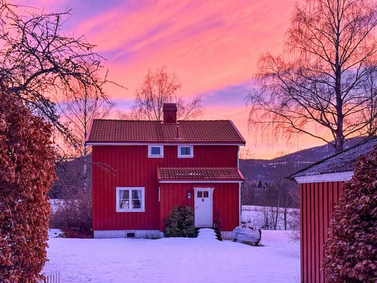 Vacation home with terrace, BBQ & garden | Perfect for remote work in Skien