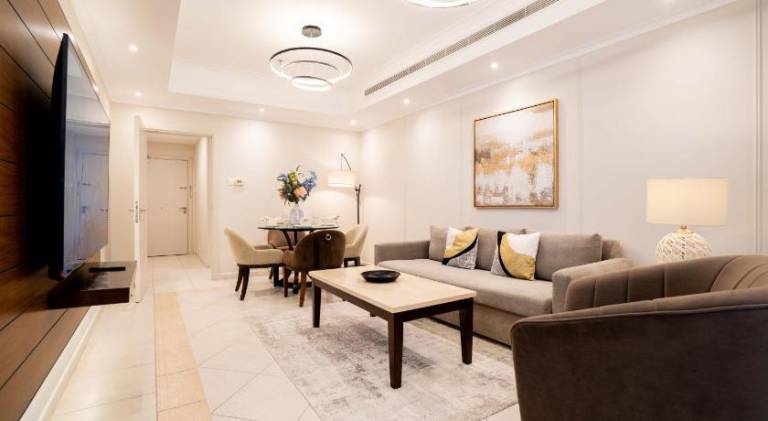 Holiday apartment with patio, sauna & hot tub | Close to the beach | Good for workation | Pets are welcome in Abu Dhabi