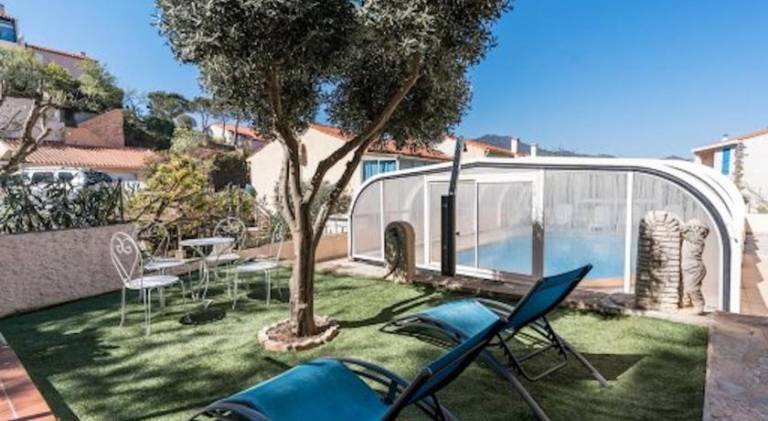Rental apartment with pool in Banyuls-sur-Mer